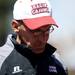 Louisiana-Lafayette head coach Michael Lotief walks back to the dugout after arguing a call on Friday, May 24. Daniel Brenner I AnnArbor.com
